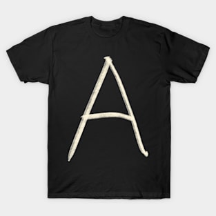 Hand Drawn Letter A T-Shirt